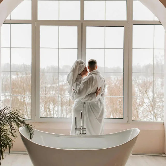 Bathrobe for couples