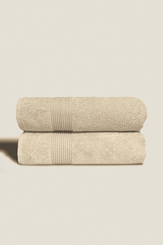 Ivory Cotton Bath Towel Sets