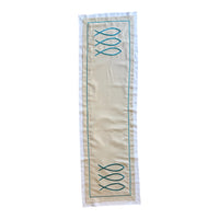 Trifin Sand Colored Table Runner 20x63”